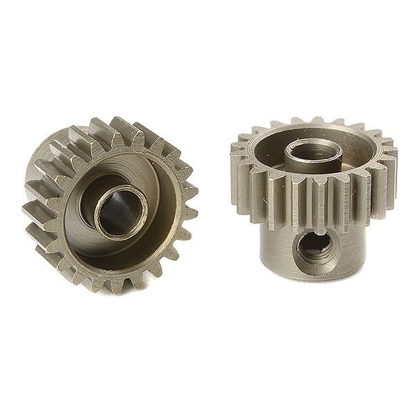 Corally 48 Dp Pinion Short Hardened Steel 21 Teeth Shaft Dia. 3.17mm
