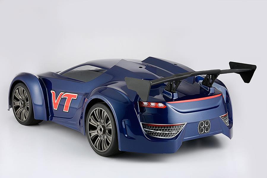 HOBAO HYPER VT ONROAD RTR w/100A ESC 18KG SERVO,2.4ghz RADIO - BLUE