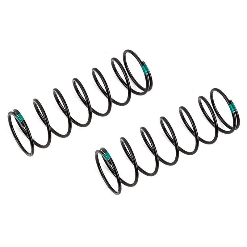 Team Associated 16Mm Front Springs Green 4.85Lb/In L68 8.0T 1.5D