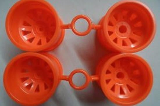 Tamiya Front And Rear Wheel X 2 For 58502