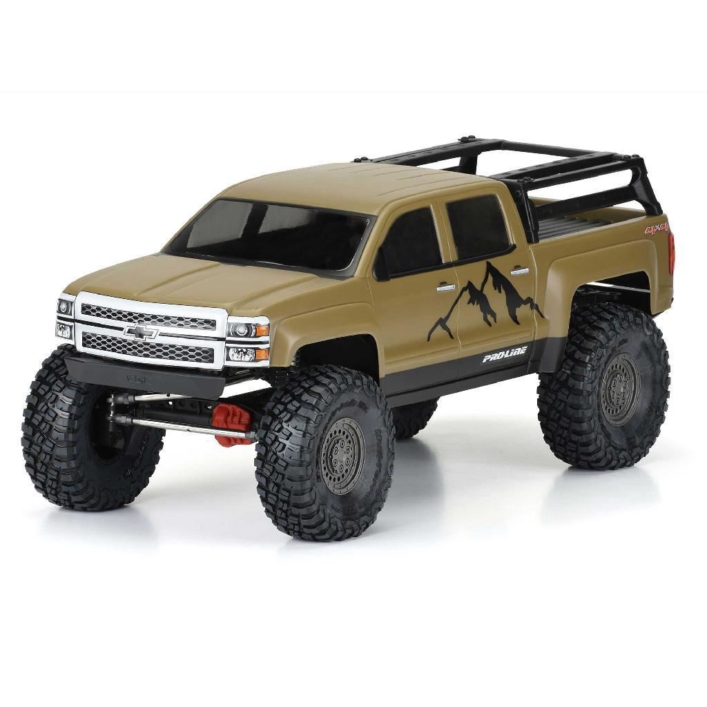 Proline 1/10 2015 Chevrolet Silverado Clear Body 13.9In Wb