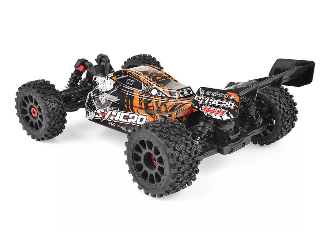Corally Syncro-2 1/8 Brushless 3-4S Basher Buggy Rtr - Orange
