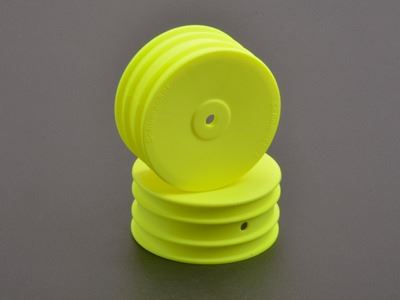 Schumacher Wheel Front 4WD - Neon Yellow - 1 Pair