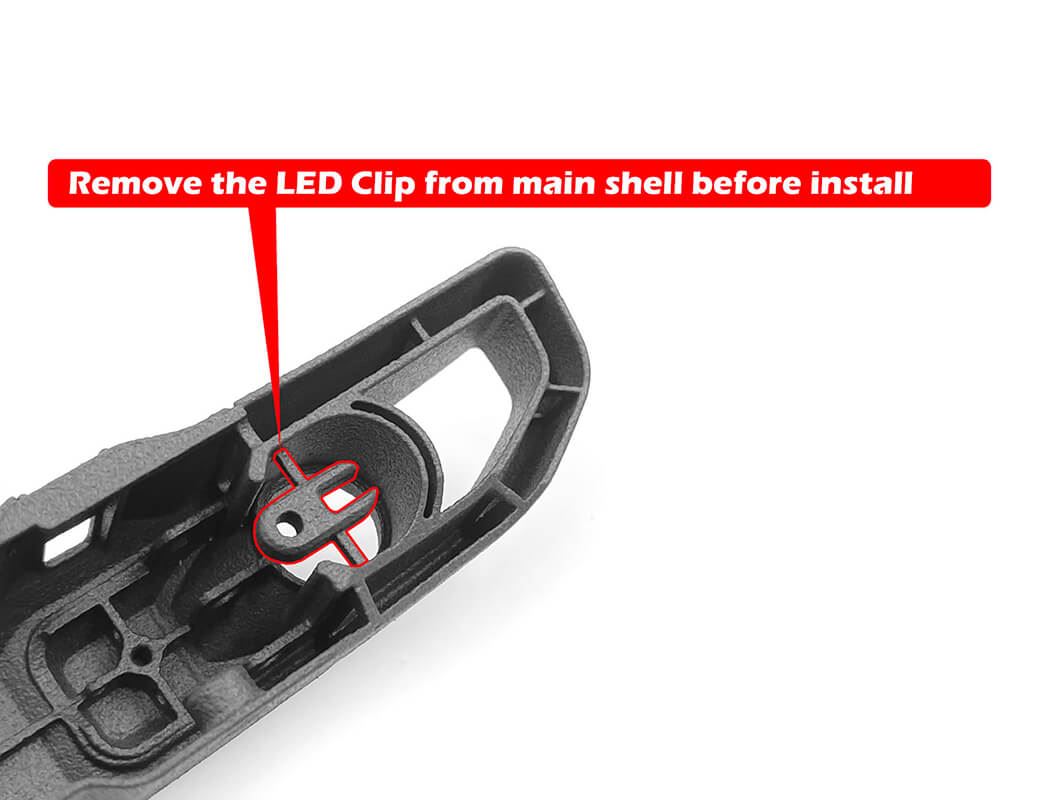 RC4WD OEM WIDE FRONT BUMPER W/ LICENSE PLATE HOLDER + STEERING GUARD FOR AXIAL 1/10 SCX10 III JEEP (