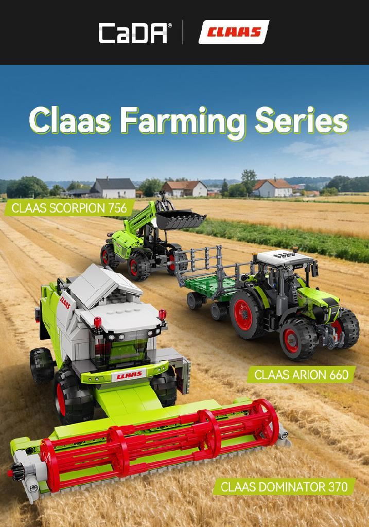 Cada Claas Scorpion 756 Farm Telehandler - 401 Pcs