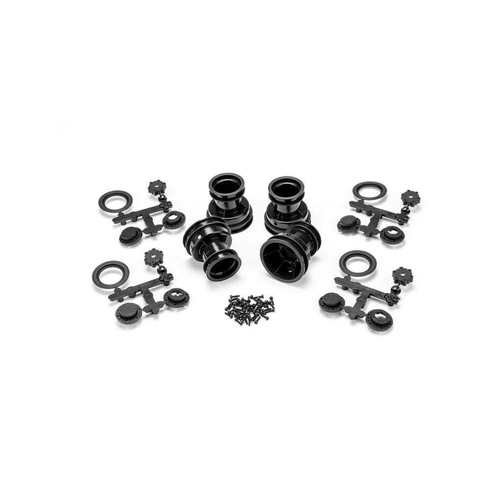 Mini Tribute Wheel 4Pc - Black