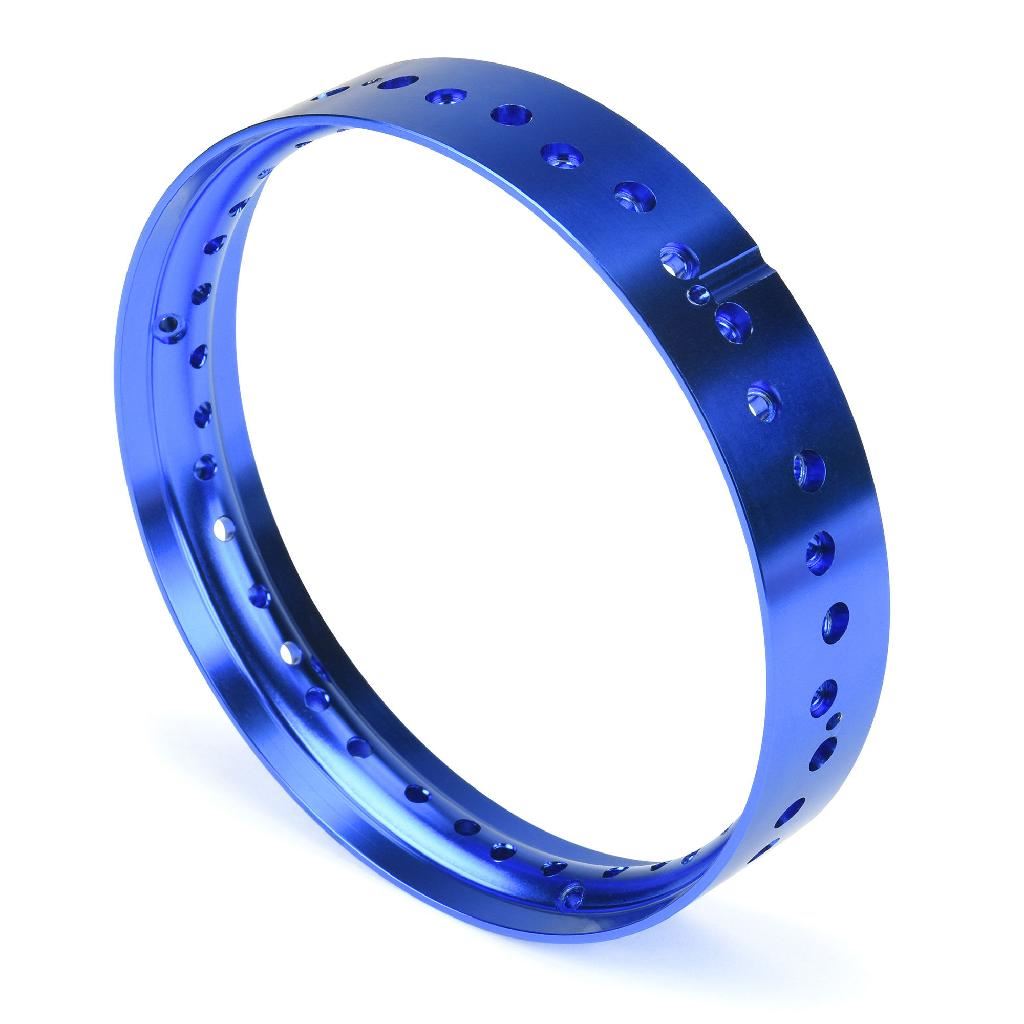 Pro 1/4 Pro-Spec Aluminum Front Rim Blue: Promoto-Mx