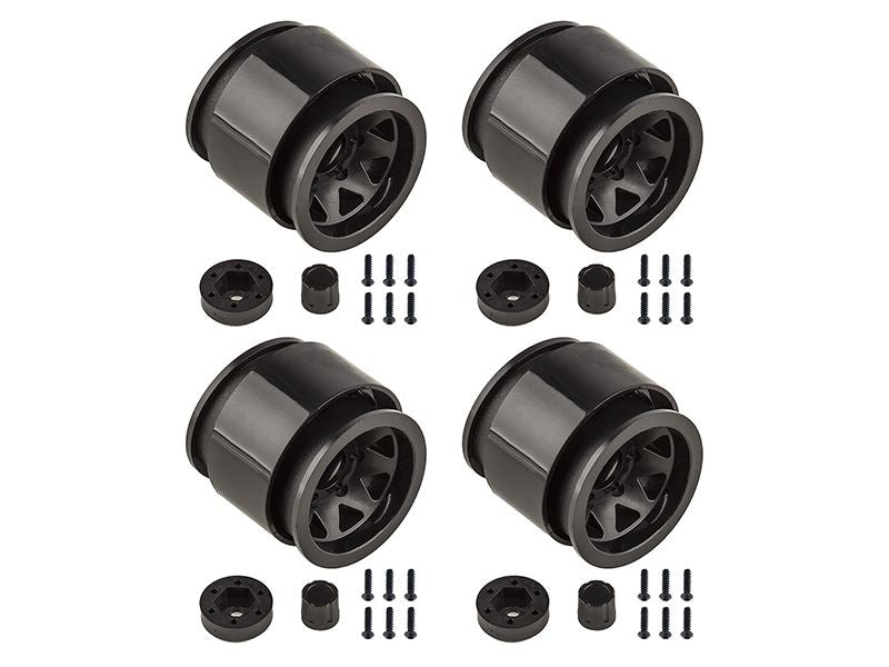 Element Rc Enduro Trigon Wheels 1.55In Black