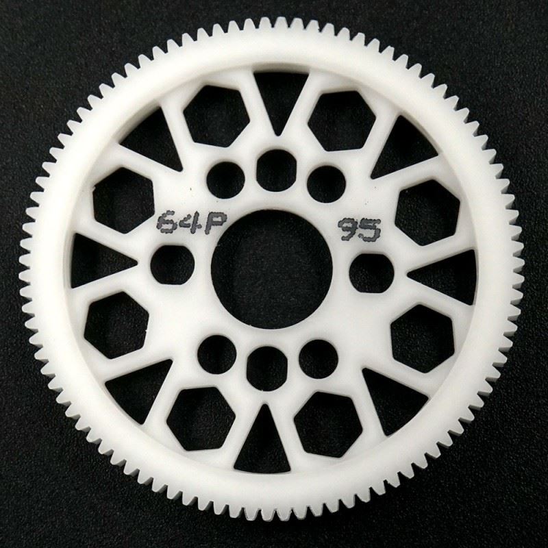 Yeah Racing Competition Delrin Spur Gear 64P 95T For 1/10 On Road Touring Drift