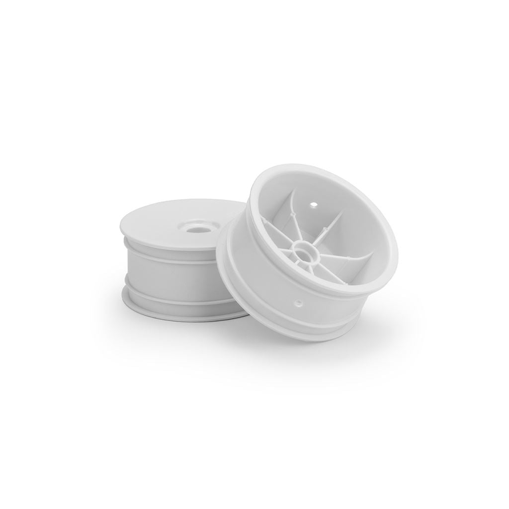 Mono - Rc10T Narrow Front Wheel (White) - 2Pc
