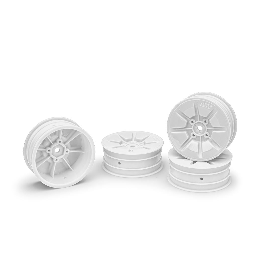 Pioneer - 2.2In 2Wd Front Wheel (White) - 4Pc