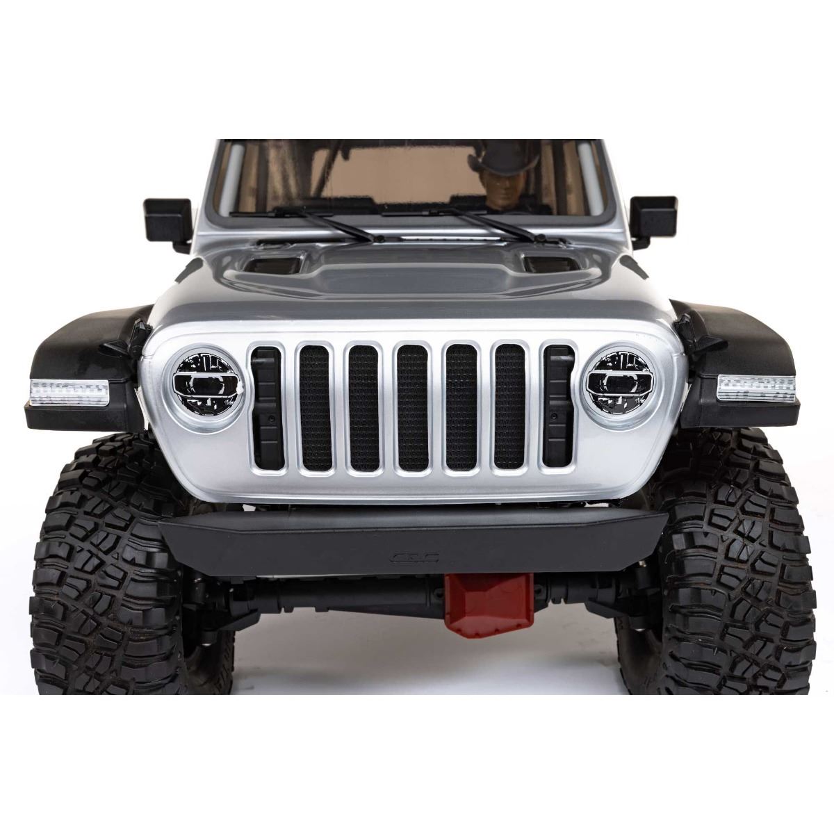 Axial 1/6 SCX6 Jeep JLU Wrangler 4WD Rock Crawler RTR: Silver