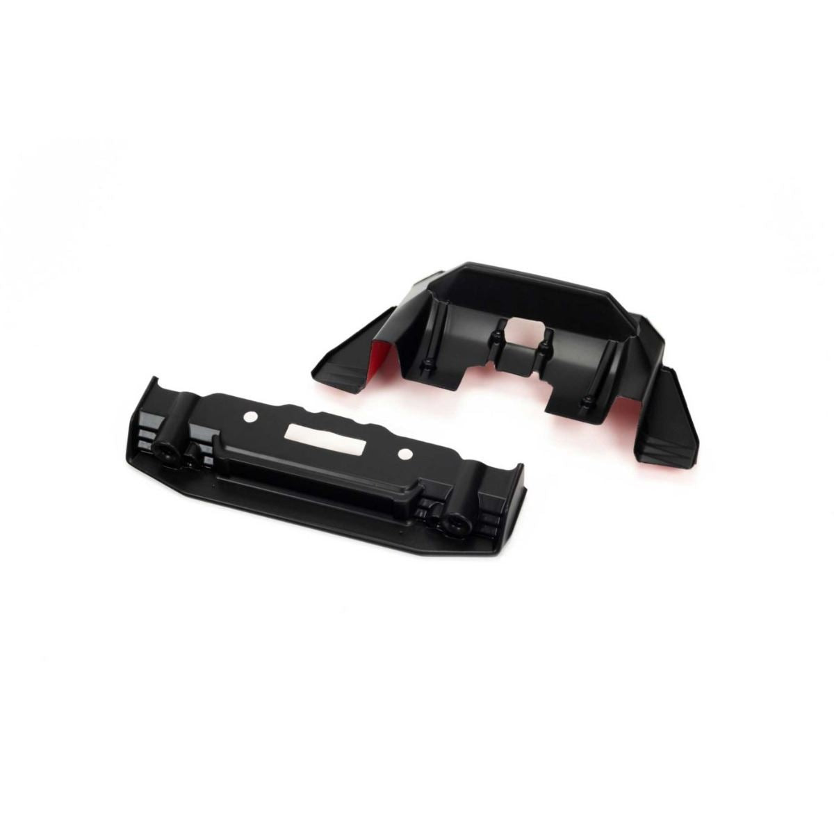 Arrma Felony Painted Splitter And Diffuser Black/Red -