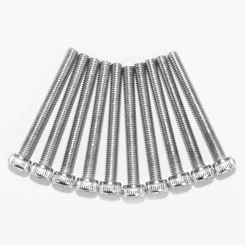 RC4WD SOCKET HEAD CAP SCREWS M3 X 28MM (10)