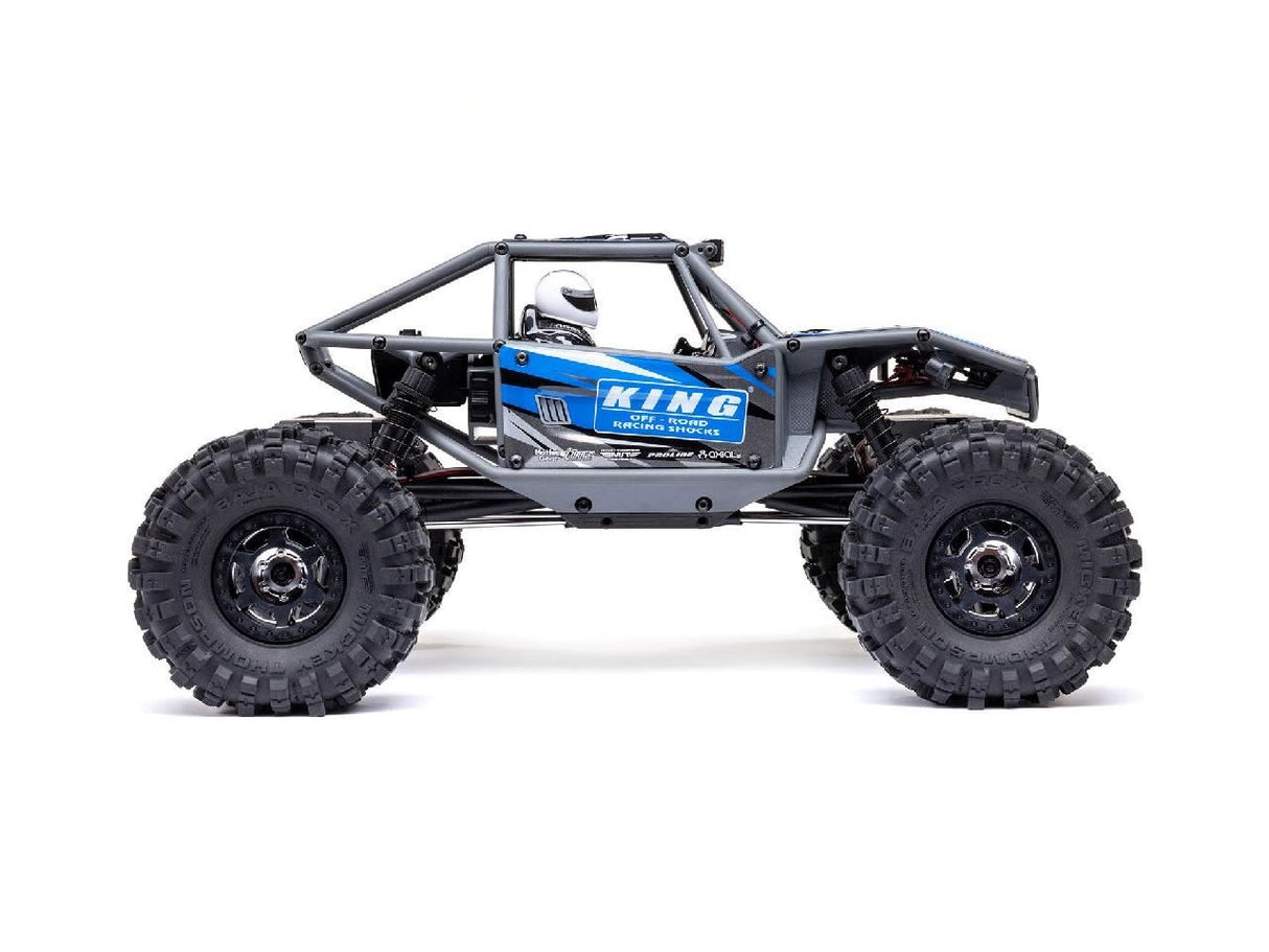 Axial 1/18 Utb18 Capra 4Ws 4Wd Trail Buggy Rtr With Bat/Chg Blue