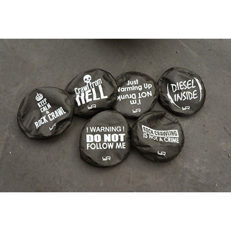 Yeah Racing 1/10 Tire Cover For 1.9 Crawler Wheels - Shut Up & Mud Up Discontinued