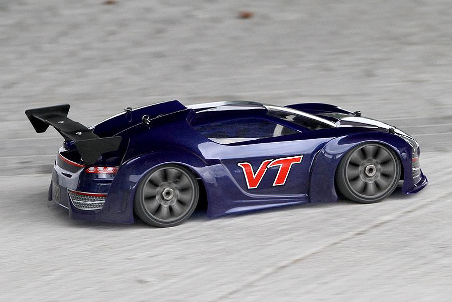 HOBAO HYPER VT ONROAD RTR w/100A ESC 18KG SERVO,2.4ghz RADIO - BLUE