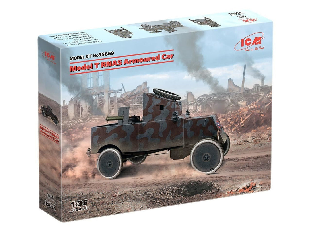 Icm Model T Rnas Armoured Car