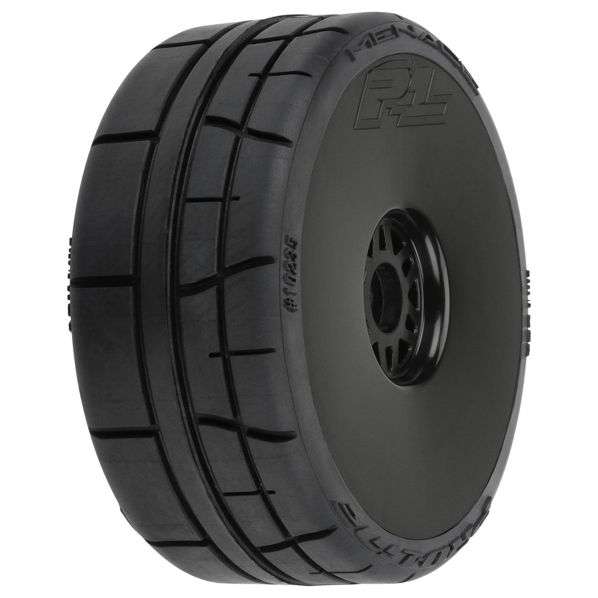 Proline 1/8 Menace Hp Belted Speed Run F/R Tires Mounted 17mm Black
