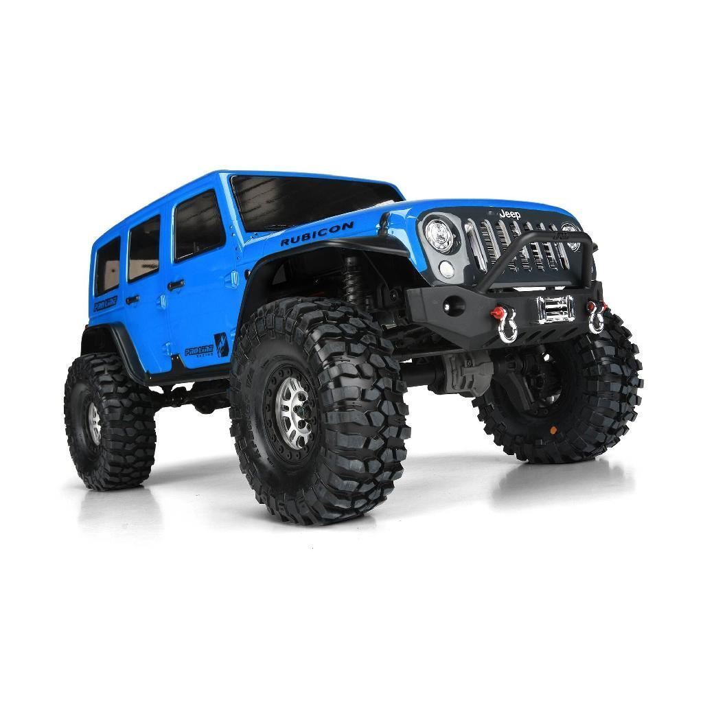 Proline 1/10 Jeep Wrangler Unlimited Rubicon Clr Body 12.8In Wb Trx-4