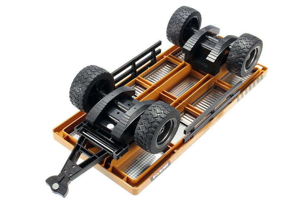Huina Rc Alloy Flatbed Trailer