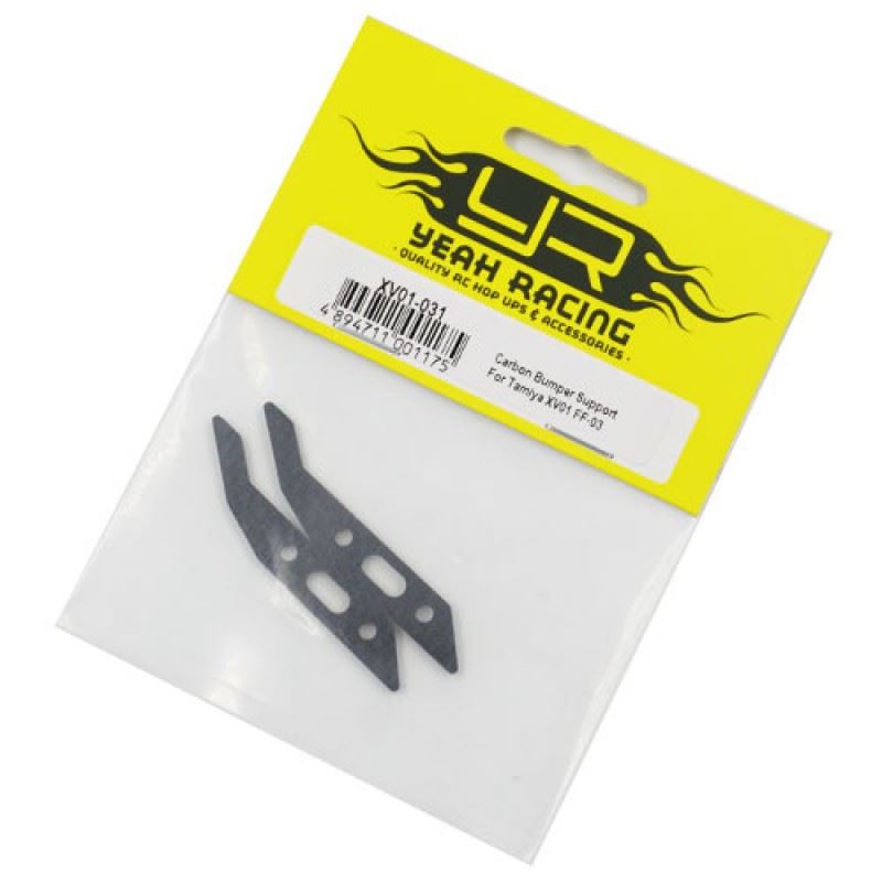 Yeah Racing Carbon Bumper Support For Tamiya FF-03 XV-01