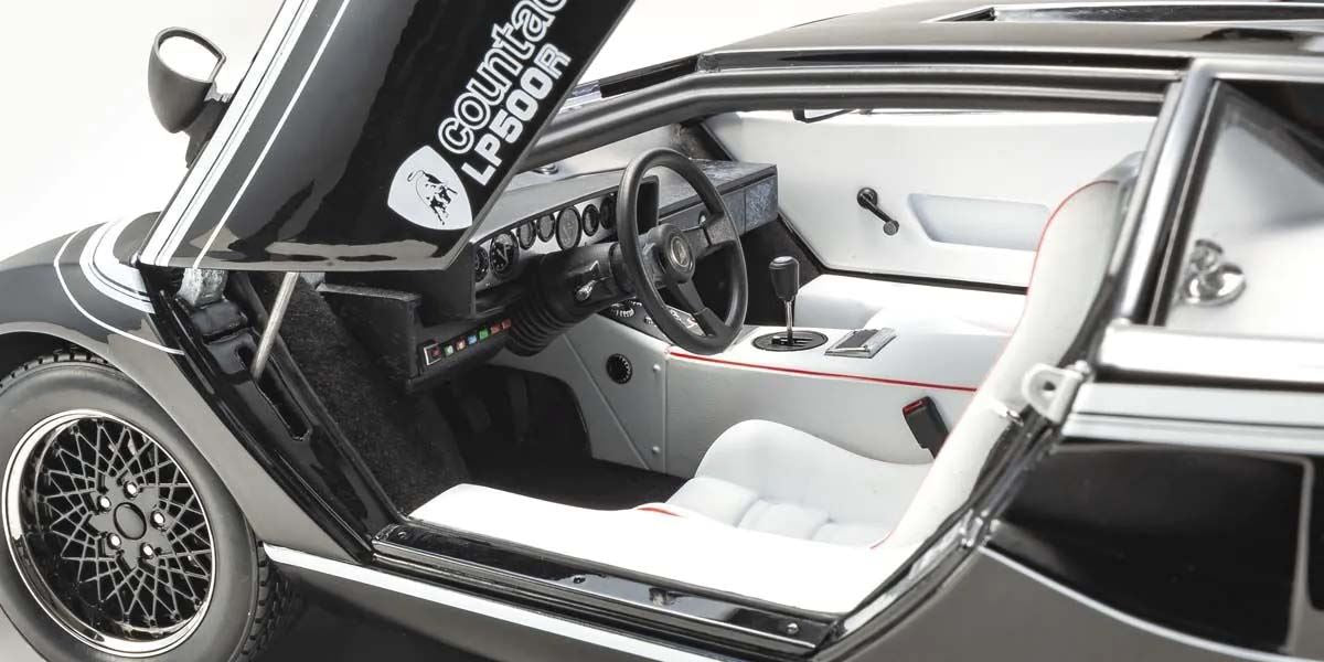 Kyosho 1:12 Lamborghini Countach Lp500R 1982 Black
