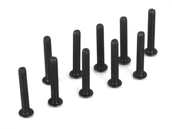 TLR Button Head Screws, M3 x 20mm (10)