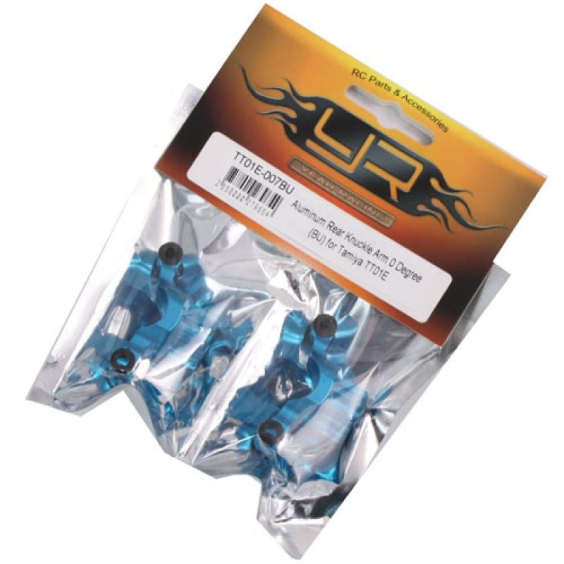 Yeah Racing Aluminum Rear Hub/Knuckle Arm 0 Degree (BU) for Tamiya TT01E