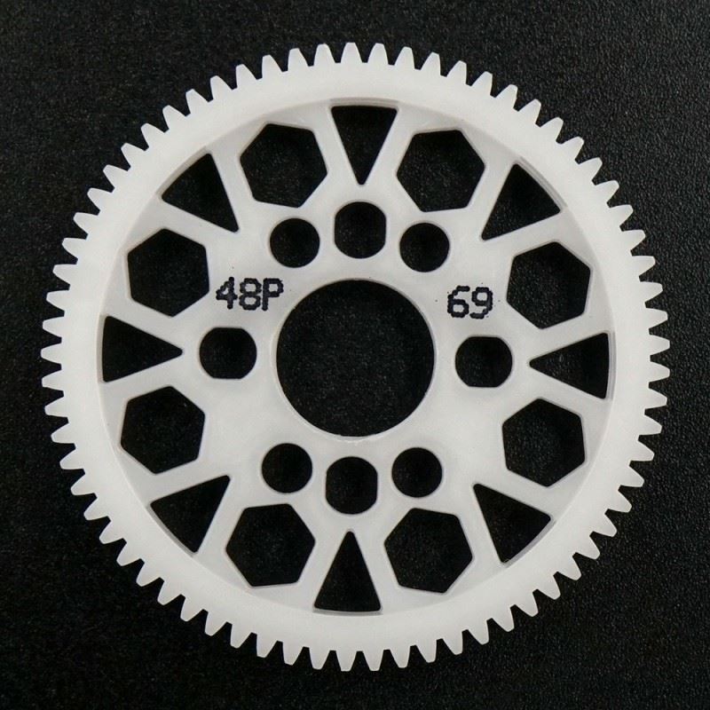 Yeah Racing Competition Delrin Spur Gear 48P 69T For 1/10 On Road Touring Drift