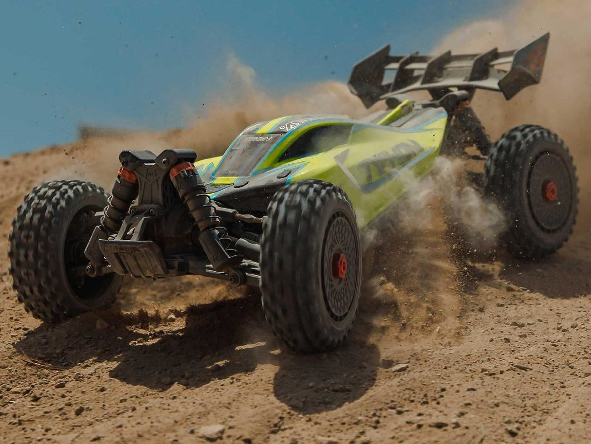 Arrma 1/8 Typhon 223S Blx 4X4 Buggy Rtr With Dsc Yellow