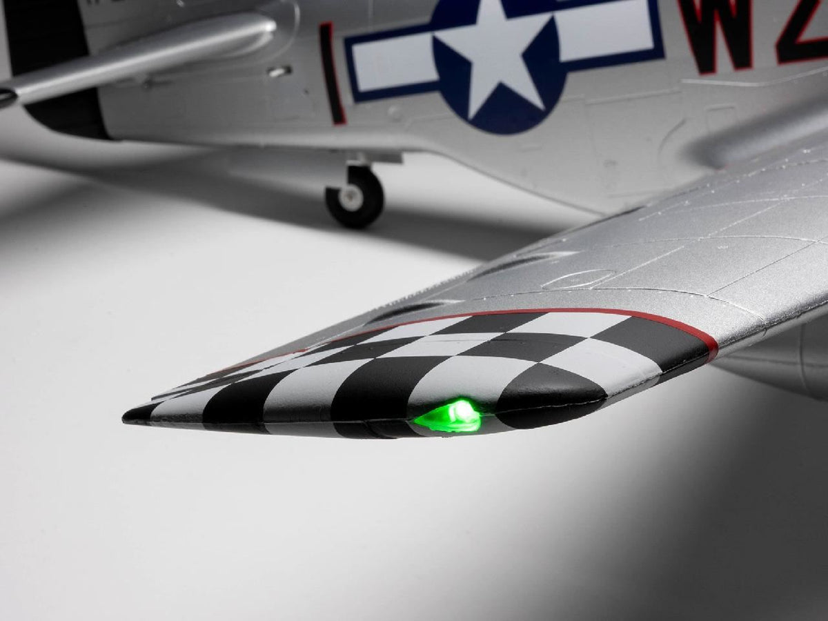 E Flite P-51D Mustang Inbig Beautiful Dollin 1.5M Pnp