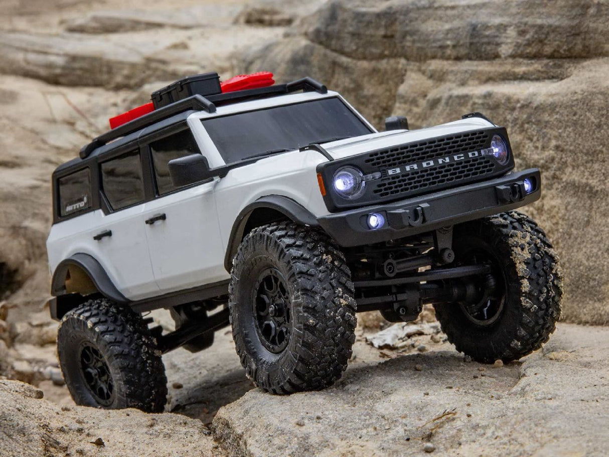 Axial 1/24 Scx24 Ford Bronco 4X4 Rtr (Inc Battery & Charger) White
