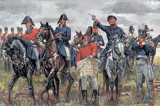 Italeri British Prussian All.Gen.Staff