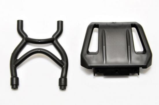 HOBAO MT FRONT BUMPER SKID & MOUNT