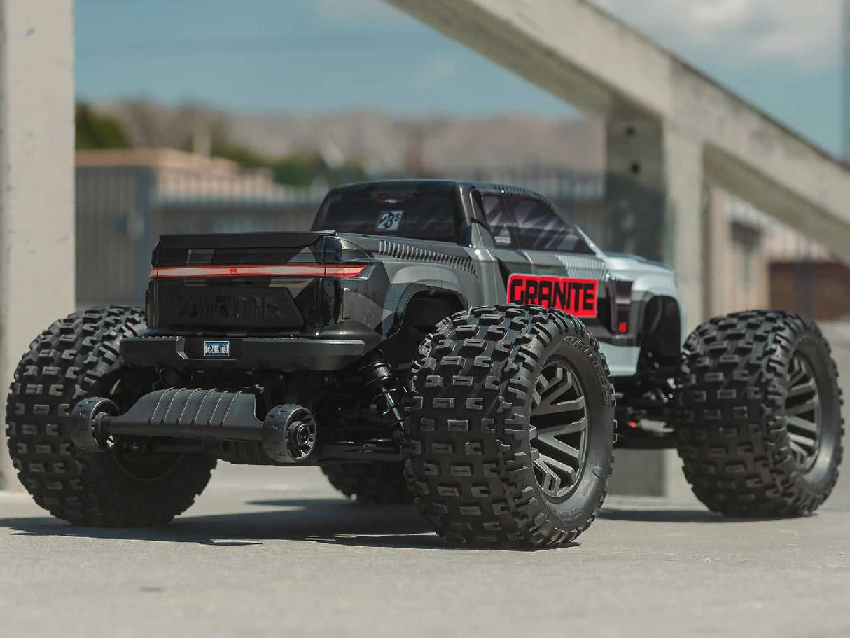 Arrma 1/10 Granite 223S Dsc 4X4 Rtr Brushless Monster Truck, Gun M