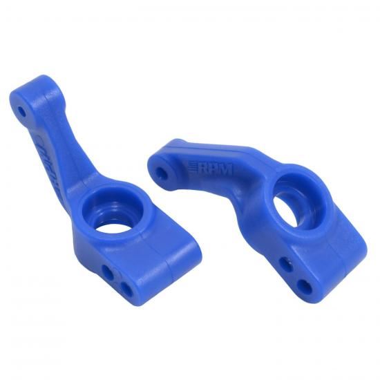 RPM TRAXXAS REAR BEARING CARRIER BLUE