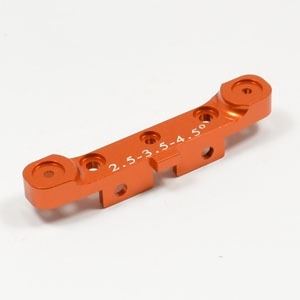 HOBAO HYPER SS CAGE TRUGGY CNC REAR LOWER ALUM. ARM HOLDER 2.5/3.5