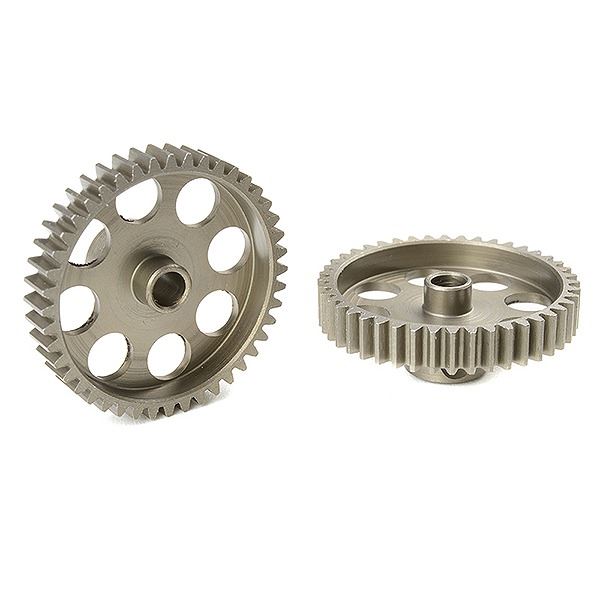 Corally 48 Dp Pinion Short Hardened Steel 44 Teeth Shaft Dia. 3.17mm