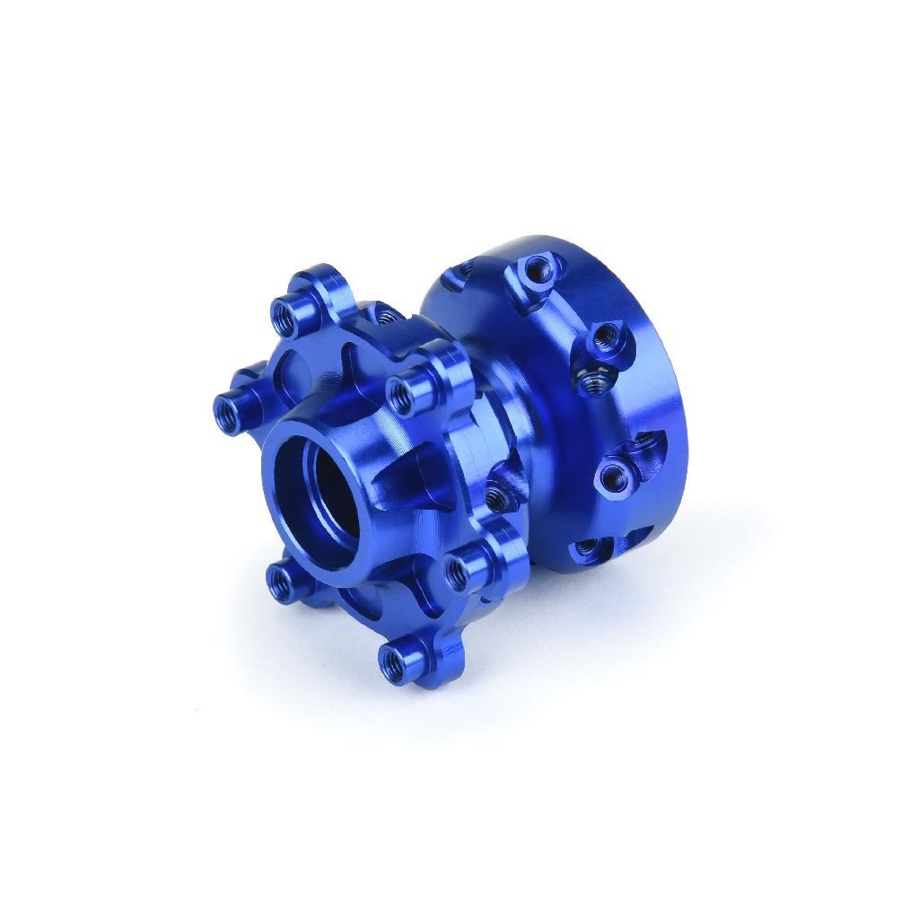 Pro 1/4 Pro-Spec Aluminum Front Hub Blue: Promoto-Mx