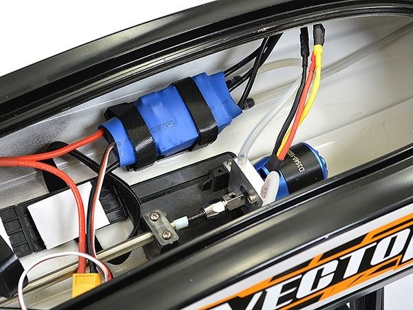 Volantex Vector Sr80 Brushless Boat (No Batt)- Black/Orange - V798-4