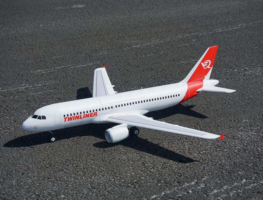 XFLY TWINLINER 40MM EDF JET w/o TX/RX/BATT BASE WHITE