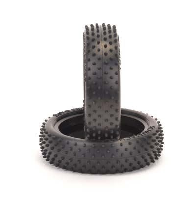 Schumacher Mini Dart Buggy Tyres - 1:10 Front 2WD - Blue - 1 Pair