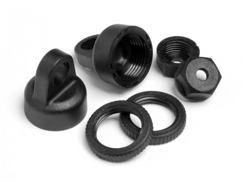 HPI Shock Cap And Preload Collar Set