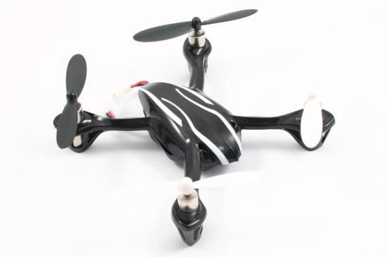 HUBSAN X4C MINI QUADCOPTER BODYSHELL ASSEMBLY - BLACK/GREEN