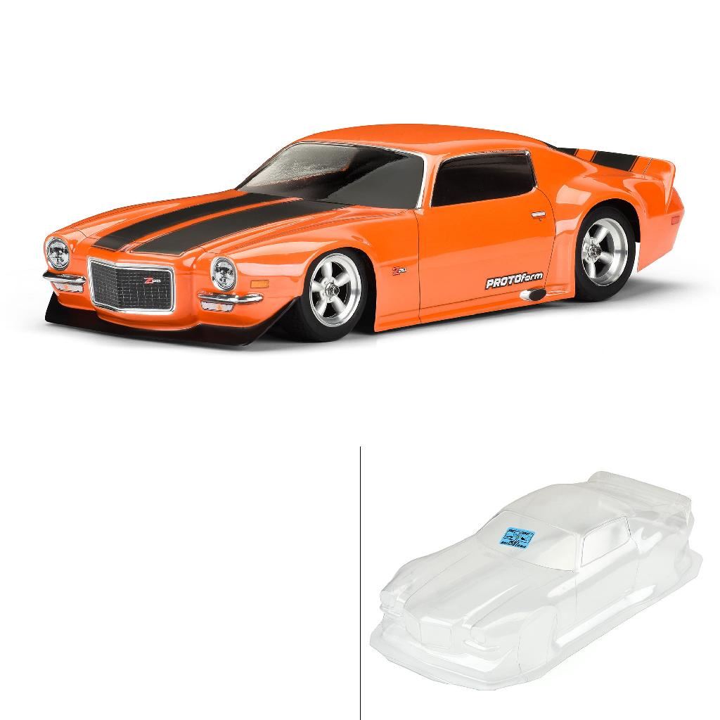 PRM 1/10 1971 Chevrolet Camaro Z28 Clear Body: Vintage Trans-Am