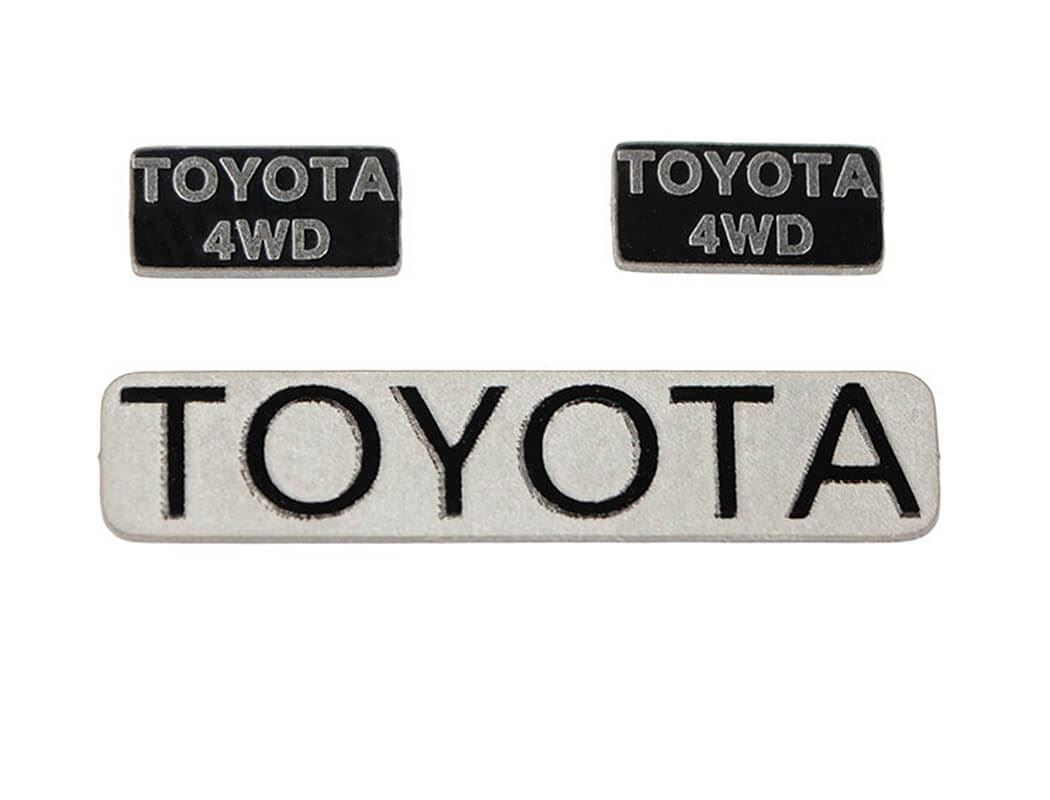 Rc4Wd Metal Emblems 1985/1987 Toyota Pickups/Xtracab