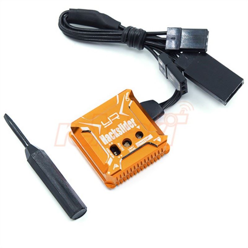 Yeah Racing Hackslider Drift Tuned Gyro Orange For Competition Drifting