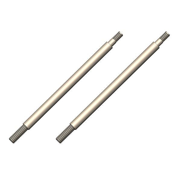Corally Shock Shaft 61mm Front Steel 2 Pcs