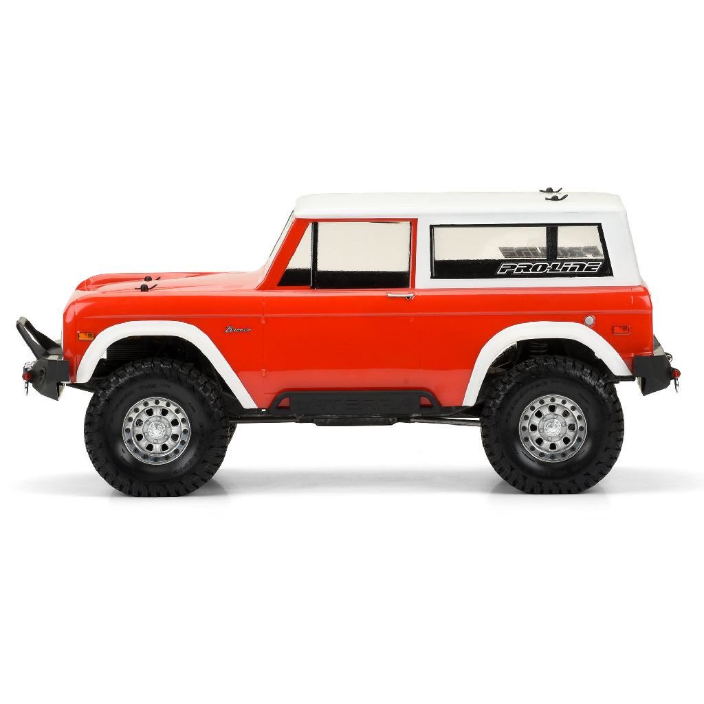 Proline 1/10 1973 Ford Bronco Clear Body 12In (305mm) Wheelbase Crawl